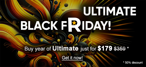 Black Friday Deal - Ultimate Membership for an Entire Year